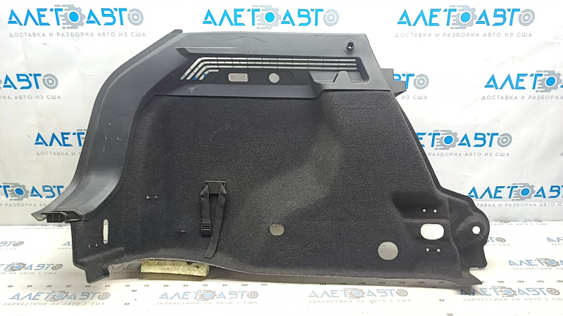 Обшивка арки задняя левая Volkswagen ID.4 2021-2022, вид спереди, состояние с царапинами.