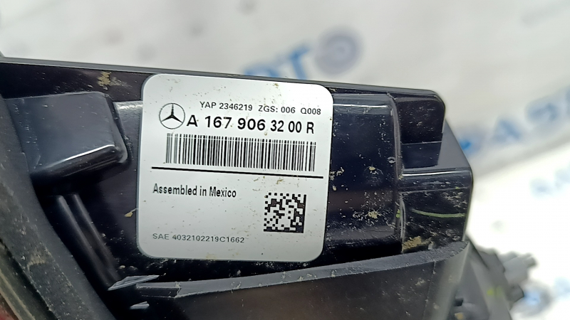 Оригинальный номер детали фонаря от Mercedes GLE W167 2020-2023.