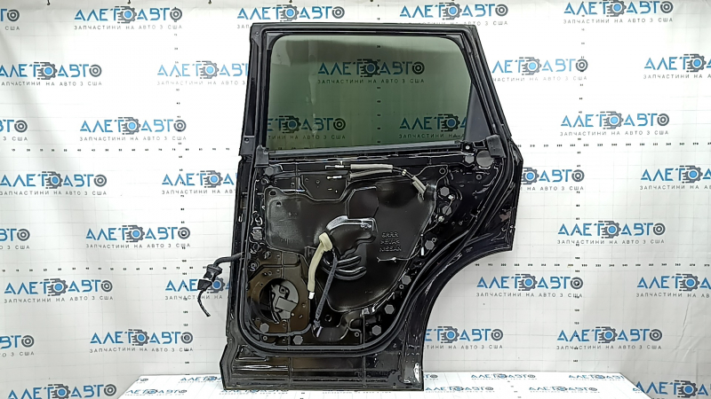 Дверь в сборе задняя правая Nissan Rogue 21-26 S, SV, тонировка, черный KH3