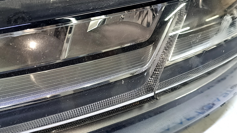 Фара передняя левая в сборе Audi Q7 16-19 LED