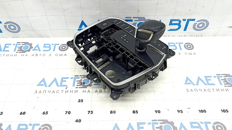 Шифтер КПП с ручкой BMW X5 G05 19-23 под парктроники, PMA, камеры 360 и автозапуск, царапины
