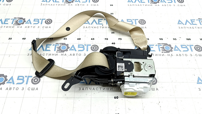 Водительский ремень безопасности BMW X5 G05 19-23 с пиропатроном, Canberra-Beige, под чистку