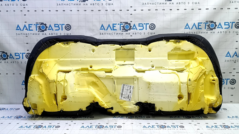 Подушка заднего ряда сидений Ford Fusion mk5 17-20 кожа черная, перфорация, Titanium, под чистку, царапина