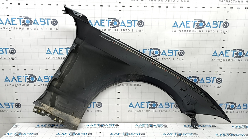 Крыло переднее левое Ford Mustang mk6 18-23 графит M7, тычка