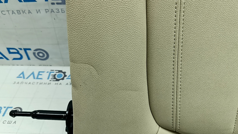 Спинка заднего ряда 2 ряд левая BMW X5 G05 19-23 под 2 ряда, кожа Canberra-Beige, с подогревом, с ремнем, замята, под чистку