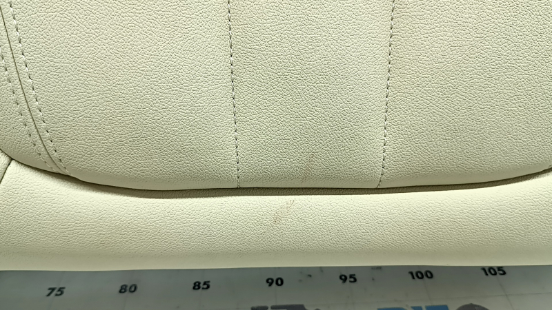 Спинка заднего ряда 2 ряд левая BMW X5 G05 19-23 под 2 ряда, кожа Canberra-Beige, с подогревом, с ремнем, замята, под чистку