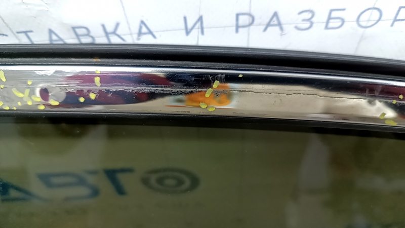 Дверь в сборе передняя правая Toyota Venza 21-24 keyless, белый 070, царапины, тычки на хроме