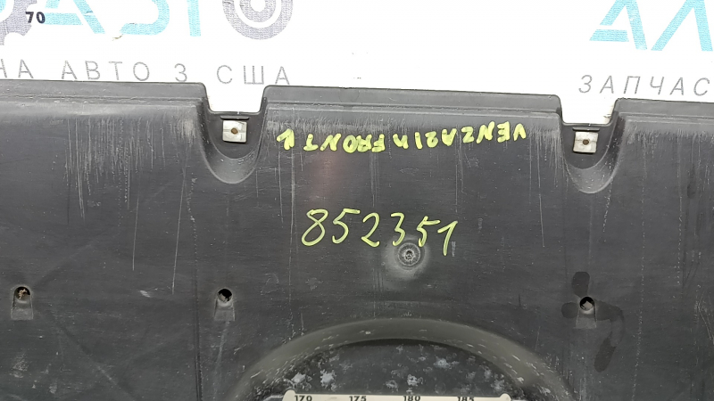 Защита переднего бампера Toyota Venza 21-24 потерта