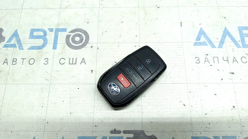 Ключ smart Toyota Venza 21- 4 кнопки, с жалом, царапины