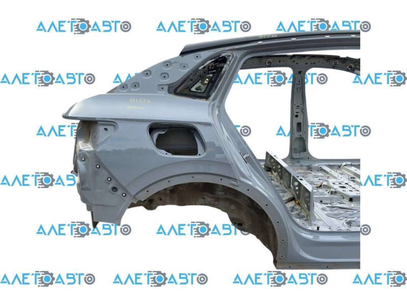 Четверть крыло задняя правая Volkswagen ID.4 21-23 серый LA7C, на кузове