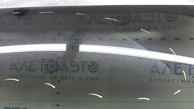 Дверь багажника голая со стеклом Volvo XC90 16-22 тонировка, графит 714, потерто стекло