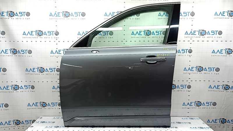 Дверь в сборе передняя левая Volvo XC90 16-26 keyless, графит 714, под камеру