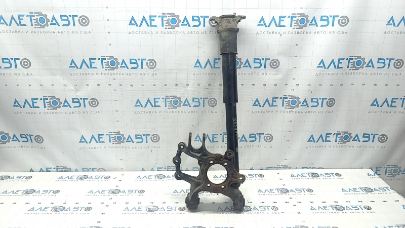 Цапфа задняя левая Mazda CX-5 17-25 awd с амортизатором, ржавая, микротрещины С/Б