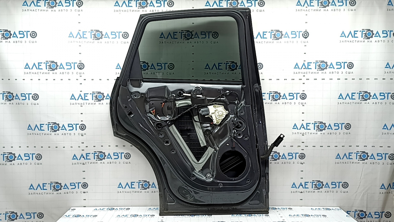 Дверь в сборе задняя левая Audi Q5 8R 09-17 тонировка, графит LZ7S, тычка