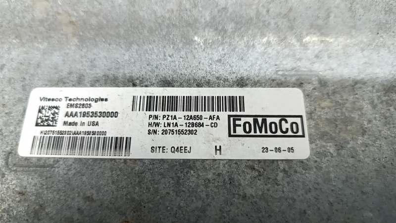 Блок ECU компьютер двигателя Ford Escape MK4 23 hybrid