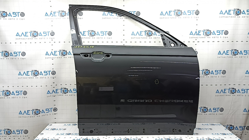 Дверь голая передняя правая Jeep Grand Cherokee WL 21-26 графит PAS, тычка