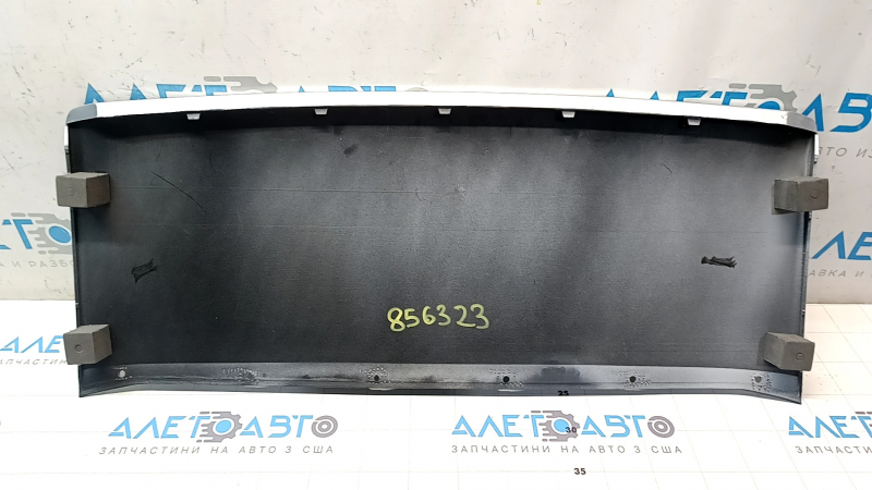 Накладка губы переднего бампера Ford Escape MK3 13-16 дорест, царапины