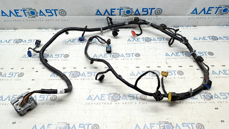 Проводка переднего бампера Kia EV6 22-24 под парктроники, Park Assist, жалюзи и BSM, Gt, Gt-Line