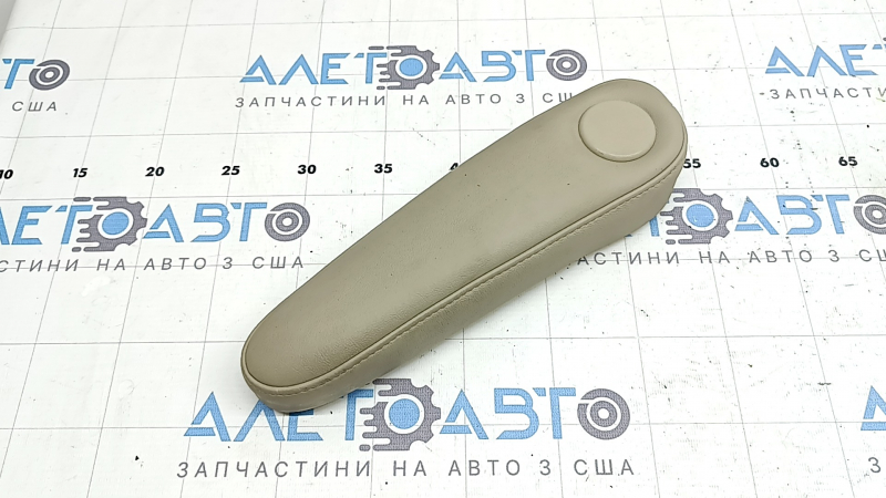 Подлокотник водительского сидения Lexus RX300 RX330 RX350 RX400h 04-09 кожа бежевая, помят, под чистку