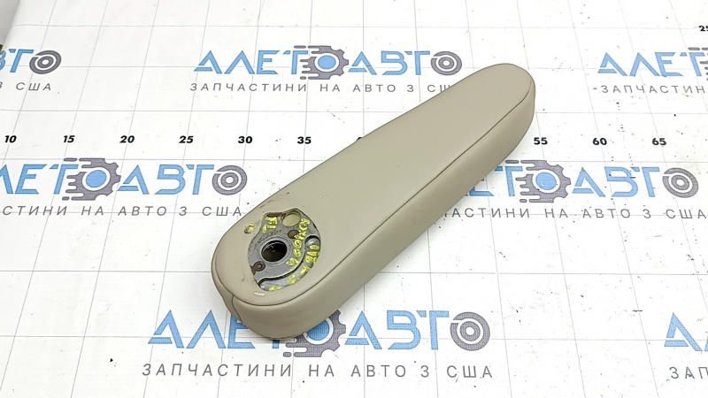 Подлокотник водительского сидения Lexus RX300 RX330 RX350 RX400h 04-09 кожа бежевая, помят, под чистку