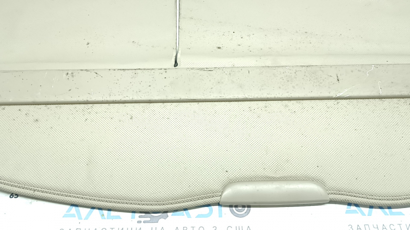 Шторка багажника Lexus RX300 RX330 RX350 RX400h 04-08 бежевая, под чистку, царапины, помята