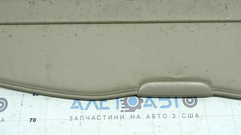 Шторка багажника Lexus RX300 RX330 RX350 RX400h 04-08 бежевая, под чистку, царапины, помята