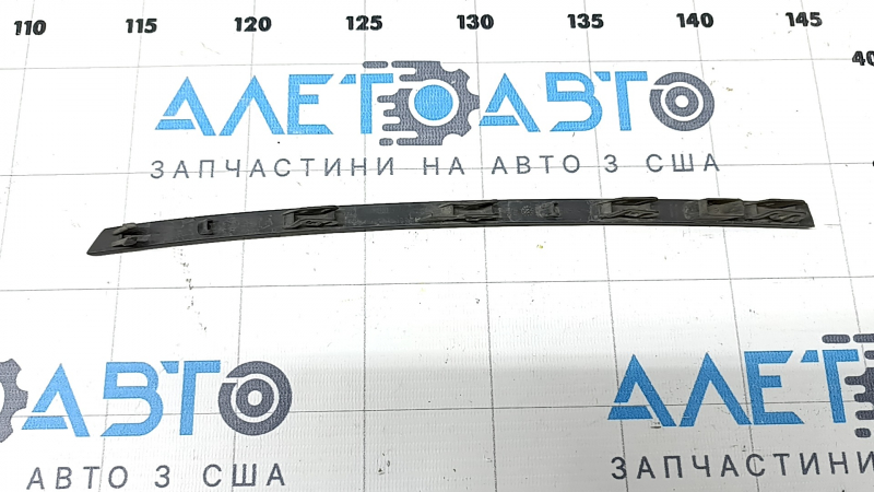 Накладка заднего бампера левая Audi A6 C8 19-25 крашена в синий, S-line