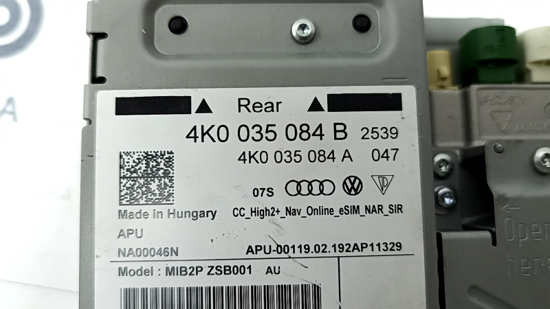 Головное устройство Audi A6 C8 19-20