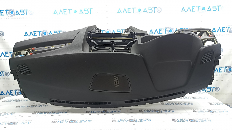 Торпедо передняя панель с AIRBAG BMW X3 F25 11-17 черная без проекции