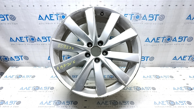 Диск колесный R19х8J ET42.5 Volvo XC90 16-23 тип2 бордюрка