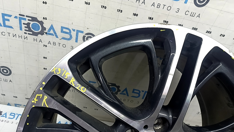 Комплект дисков R20x8.5J ET38 R20x10J ET51 BMW X3 F25 11-12 310 стиль, M-Sport, бордюрка