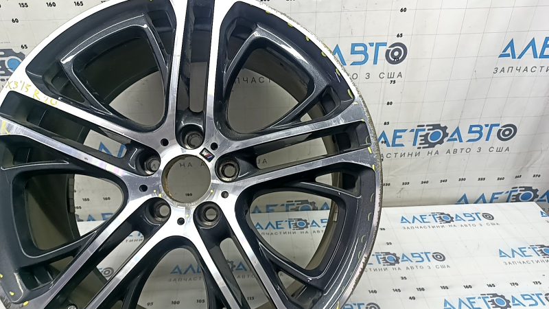 Комплект дисков R20x8.5J ET38 R20x10J ET51 BMW X3 F25 11-12 310 стиль, M-Sport, бордюрка