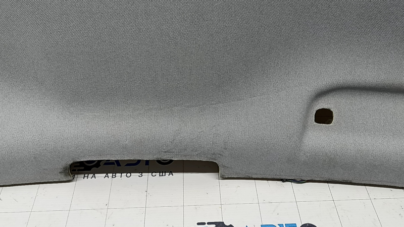 Обшивка потолка Toyota Prius 50 16-20 серая, без люка, под химчистку, заломы, потерта
