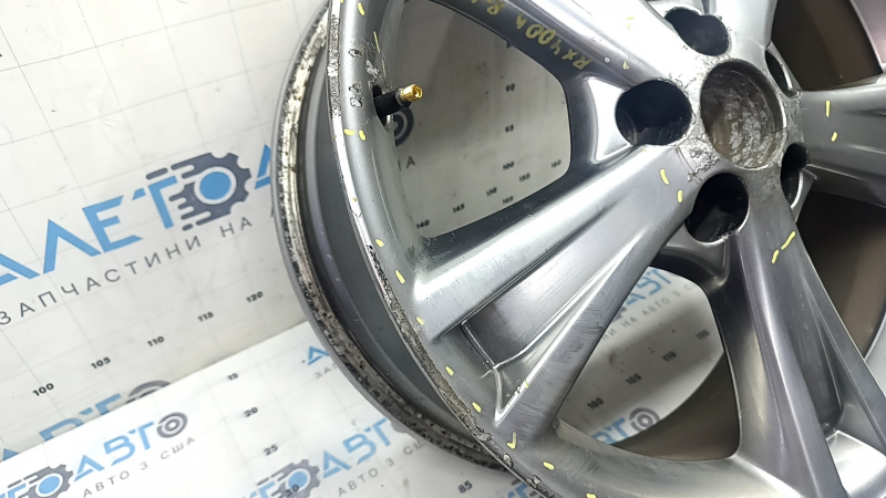 Диск колесный R18x7J 5x114.3 Lexus RX400h 03-09 бордюрка