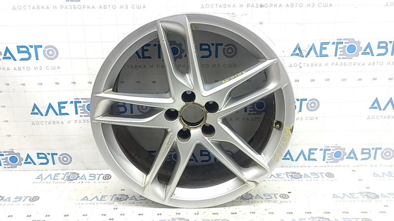 Диск колесный R19 x 8J ET39 Audi Q5 8R 13-17 s-line бордюрка