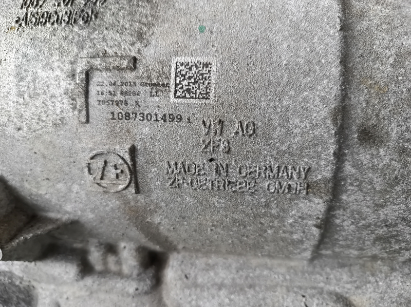 АКПП в сборе Audi Q5 8R 11-17 8ступ 2.0T QCW 106к, с раздаткой
