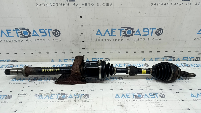 Привод полуось передняя правая Lexus RX400h 06-08 AWD, с кронштейном, ржавый