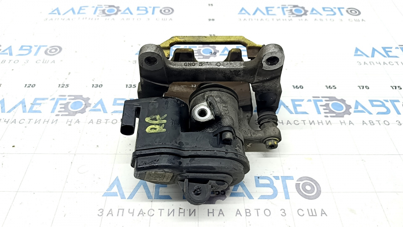 Суппорт в сборе задний правый Audi A6 C8 19-25 электро, крашенный