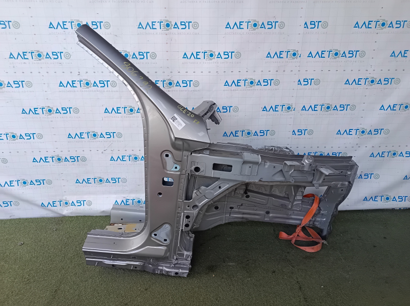 Четверть передняя правая Mercedes W167 GLE 350 450 20-24 отпилена, серебро