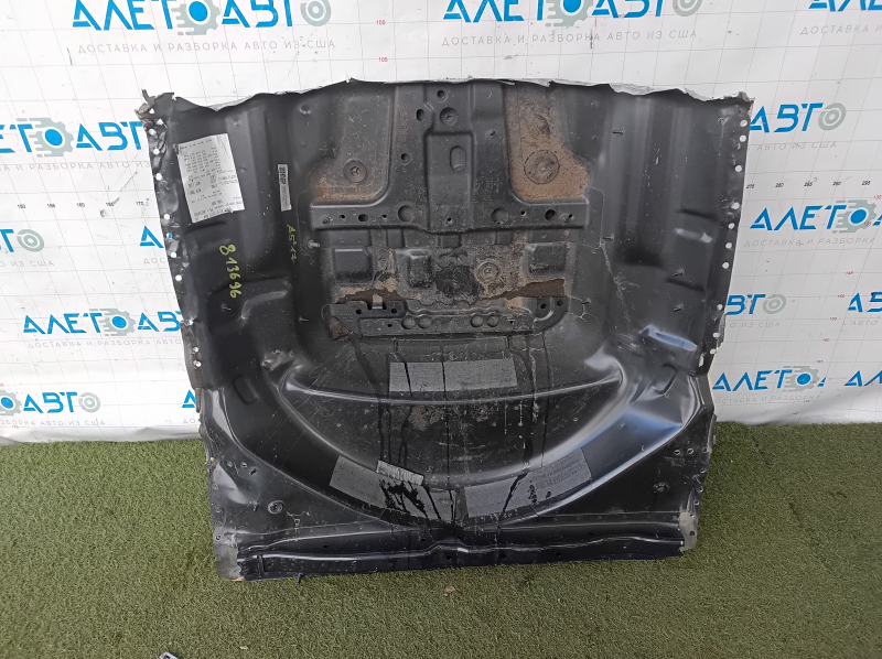 Корыто багажника Audi A5 F5 18-25 высверлено, графит