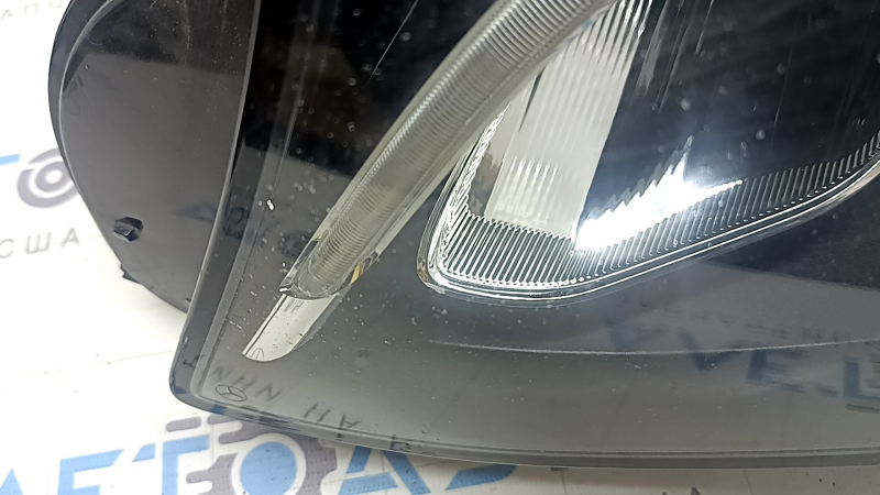 Фара передняя левая в сборе Mercedes W213 E 17-19 LED, надломано крепление, под полировку