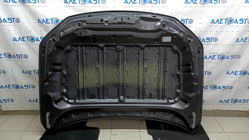 Капот голый Mazda 3 19-26 сталь, графит 46G, скол, облез лак