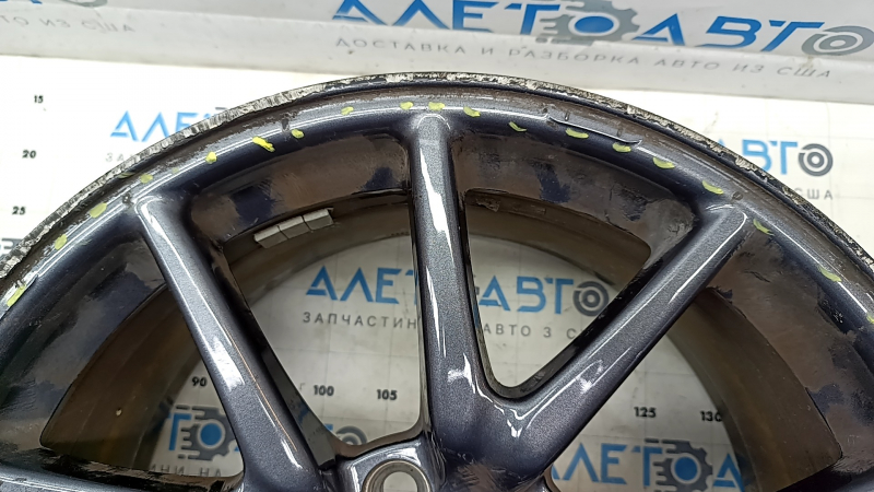 Диск колесный R18х8.5J ET40 Tesla Model 3 18-20 дорест, бордюрка, царапины