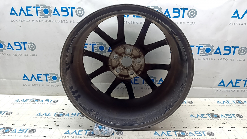 Диск колесный R18х8.5J ET40 Tesla Model 3 18-20 дорест, бордюрка, царапины