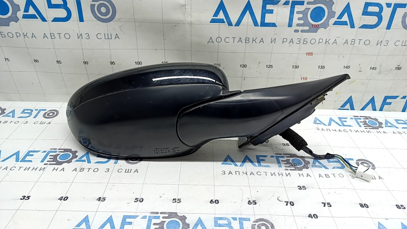 Зеркало боковое правое в сборе Honda Accord 21-22 5 пинов, черное, подогрев