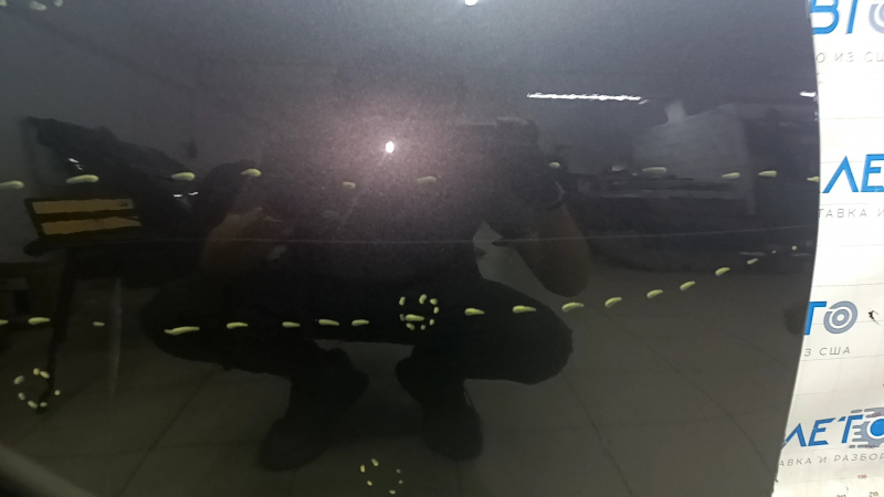 Дверь голая задняя правая Toyota Highlander 20-26 графит 1G3, тычки
