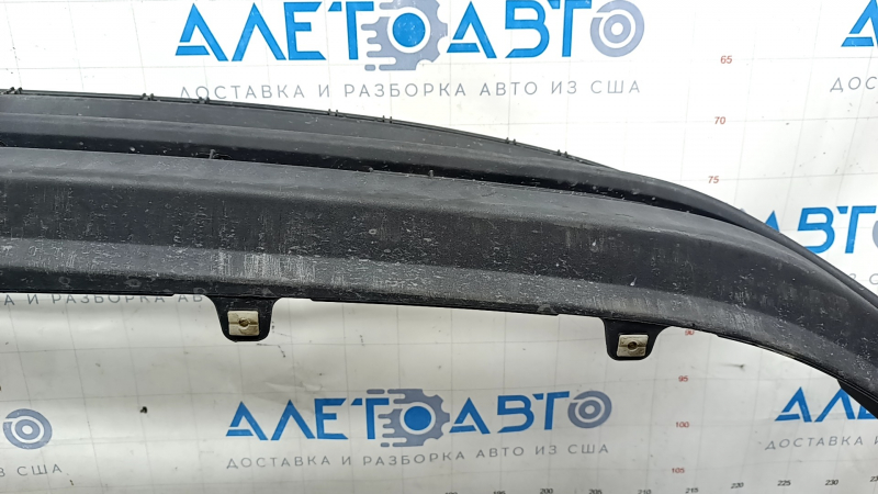 Губа переднего бампера Toyota Highlander 20-23 структура, царапины, потерта