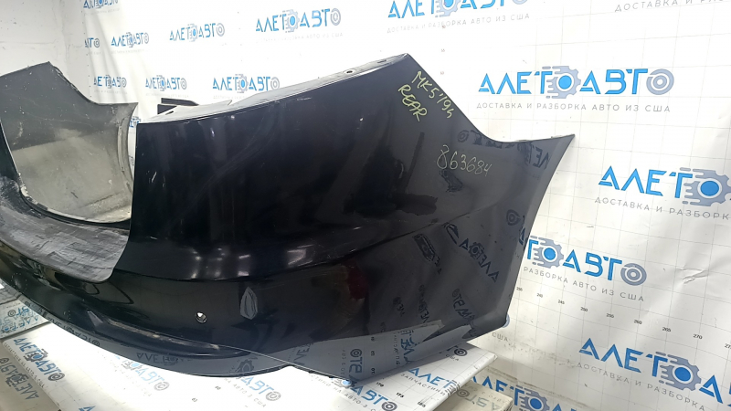 Страничный вид бампера Ford Fusion, 2013-2020, тест включает реализацию функциональных характеристик.