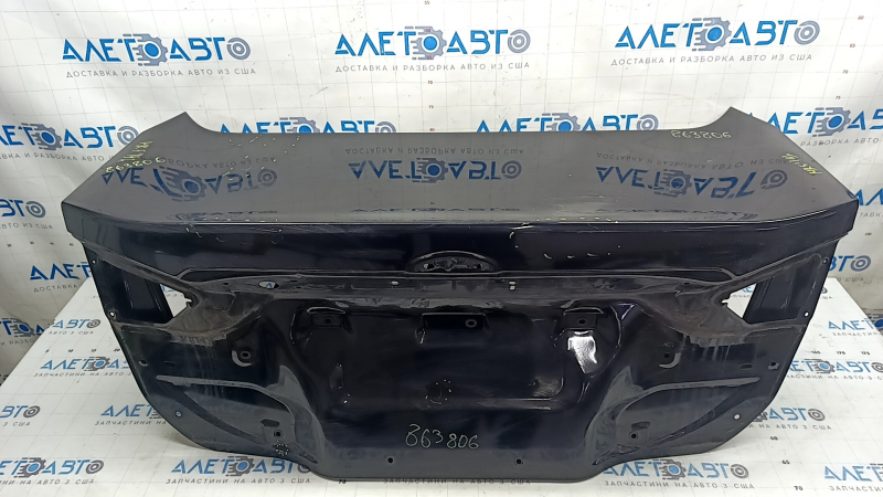 Крышка багажника Ford Fusion mk5 17-20 черный UM, царапины