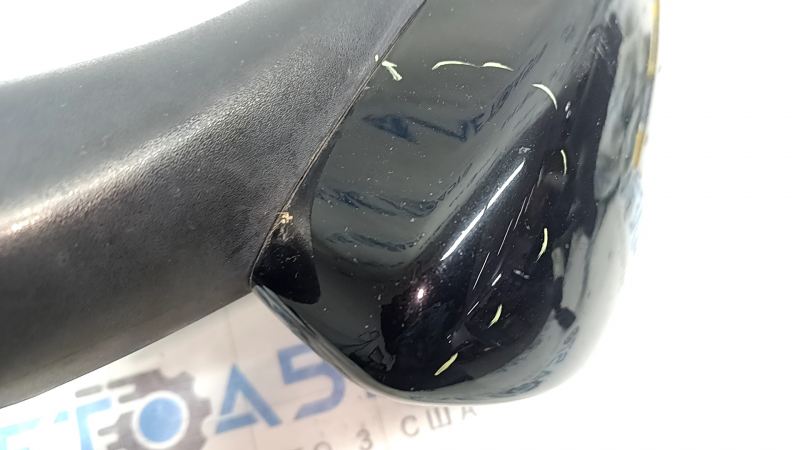 Зеркало боковое правое в сборе Ford Fusion mk5 19-20 5 пинов, подогрев, BSM, черный UM, царапины